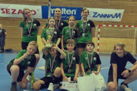 Finálový den korfbalu kategorie U11 v Brně