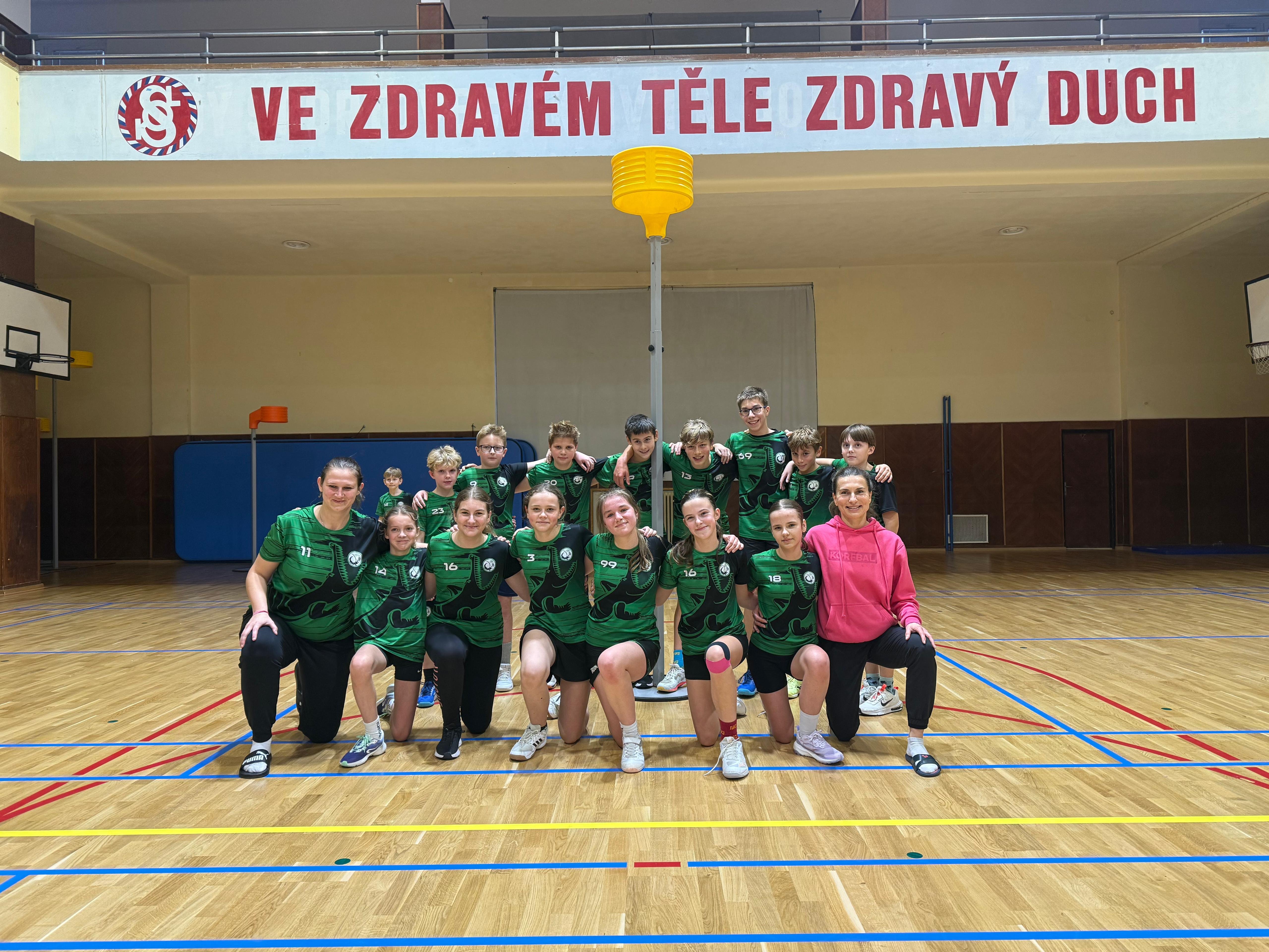 Novým lídrem ligy mladších žáků jsou hráči Českých Budějovic!